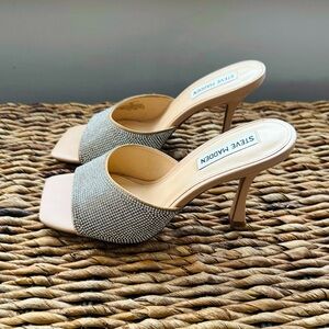 Steve Madden Rhinestone Heel Sandal